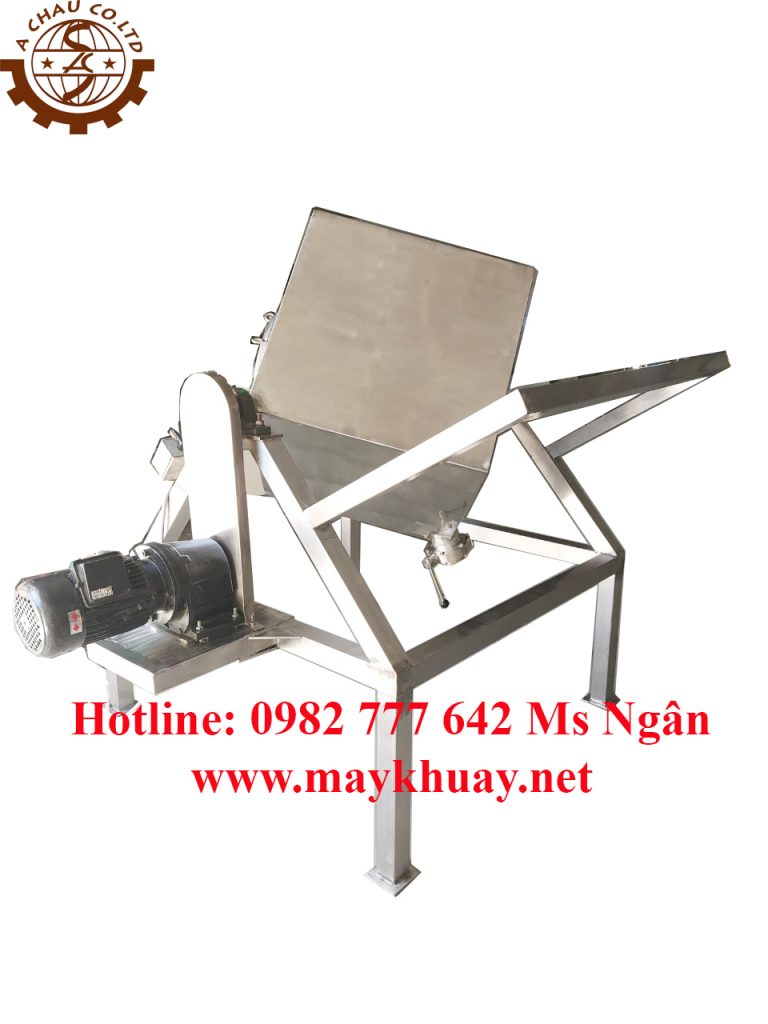 Bồn trộn bột khô lập phương 50kg