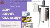 Bồn gia nhiệt khuấy trộn hoá chất