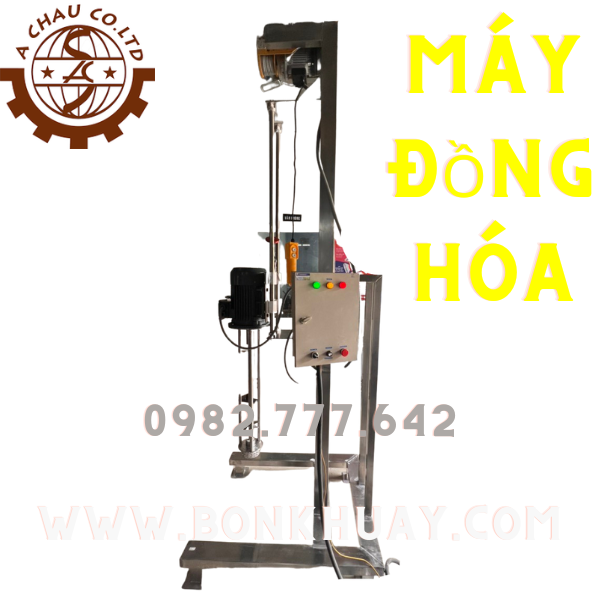 Máy nhũ hóa mỹ phẩm nâng hạ tự động mới nhất