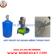 Máy khuấy dầu nhớt gá ngang miệng thùng