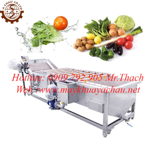 Máy rửa rau củ quả công nghiệp