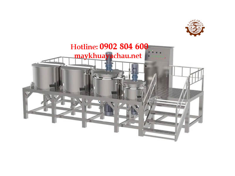 Hệ thống bồn nhũ hóa chất lượng cao