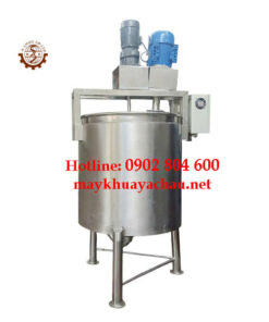 Bồn đồng hóa gia nhiệt cánh quét 1000 lít