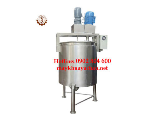 Bồn đồng hóa gia nhiệt cánh quét 1000 lít