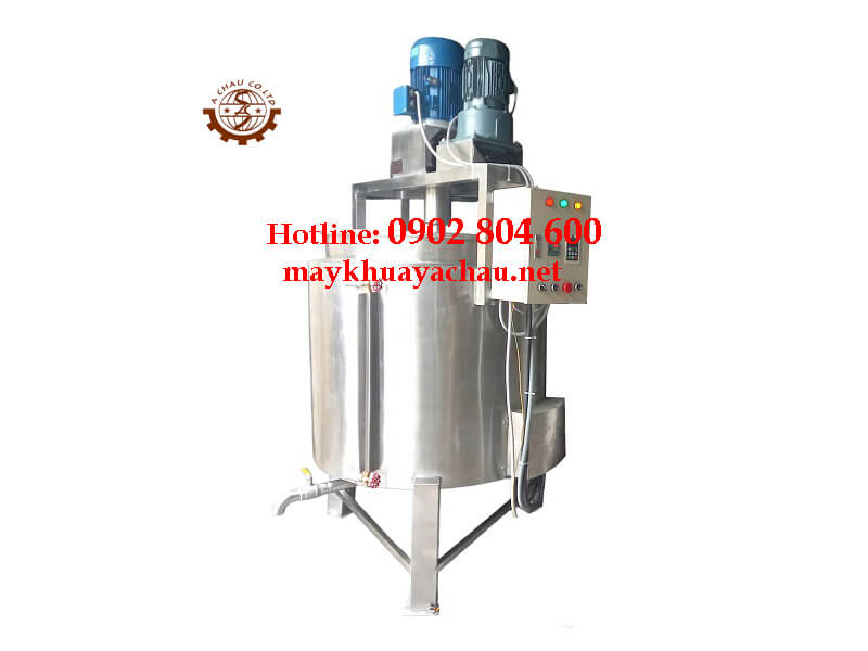 Bồn nhũ hóa cánh quét kèm gia nhiệt 1500 lít