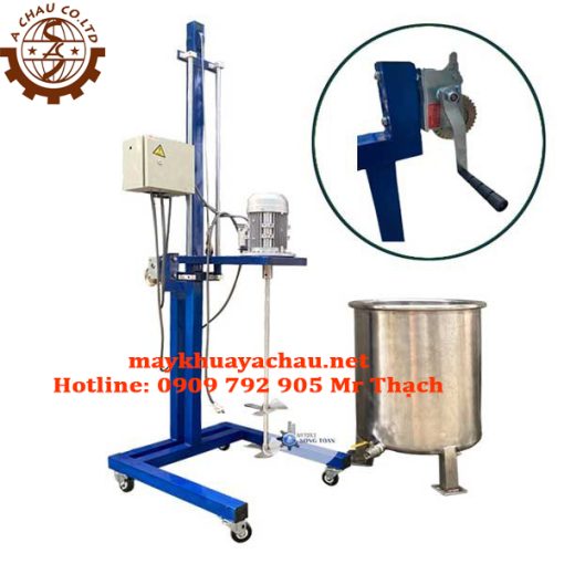 Máy khuấy hóa chất 200 lít chất lượng cao