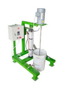 Máy khuấy 1Hp nâng hạ thùng 20 lít