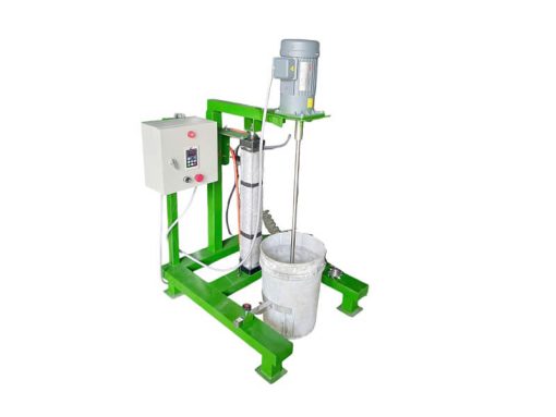 Máy khuấy 1Hp nâng hạ thùng 20 lít