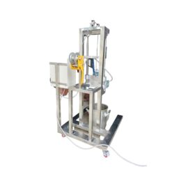 Máy khuấy nâng hạ quay tay ròng rọc