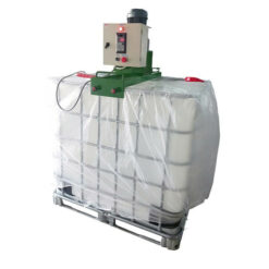 Máy khuấy nước rửa chén thùng IBC 1000 lít