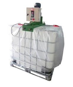 Máy khuấy nước rửa chén thùng IBC 1000 lít