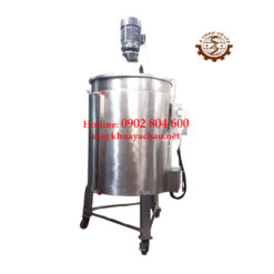 Sản xuất dầu gội bằng bồn khuấy gia nhiệt