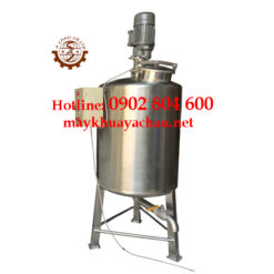 Quy trình sản xuất bồn khuấy dung môi