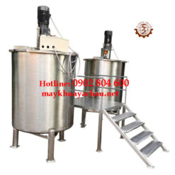 Bồn khuấy điện kèm sàn thao tác