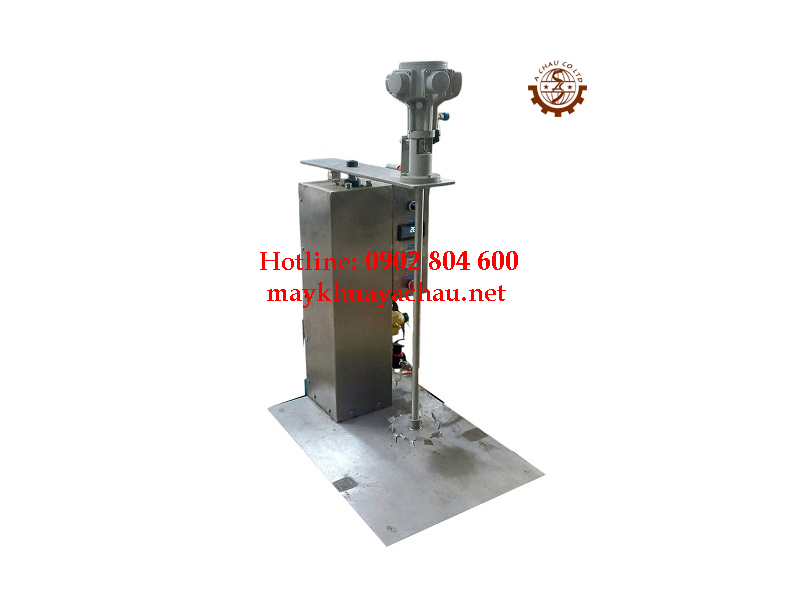 Máy khuấy khí nén trong sản xuất dung môi