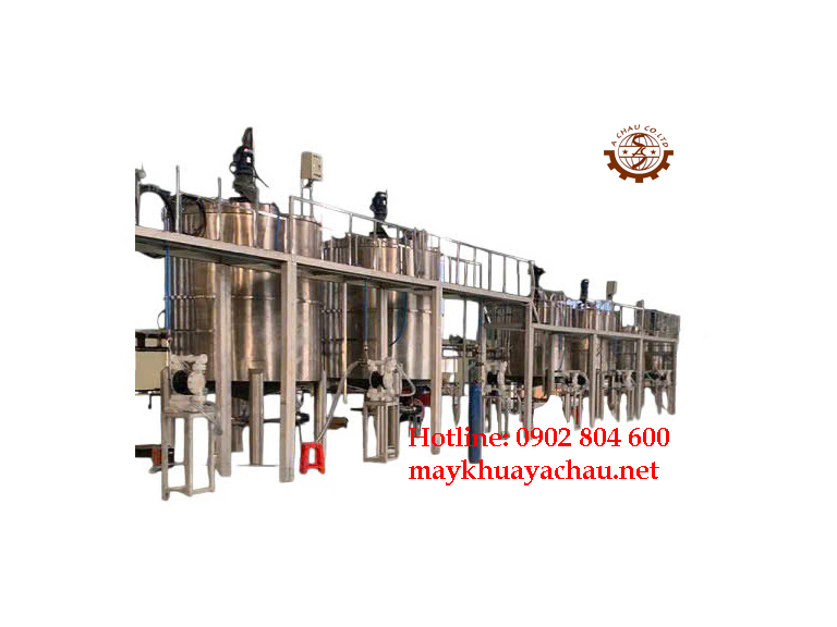 Nhận thiết kế thi công hệ thống bồn khuấy điện