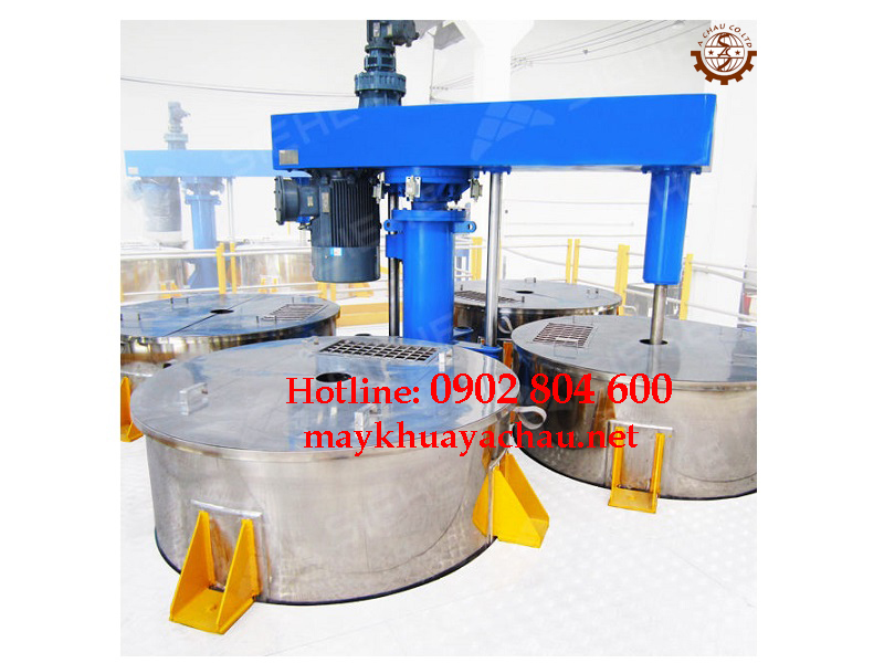 Máy khuấy sơn sàn thao tác 2000 lít