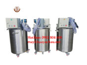 Máy khuấy thức ăn chăn nuôi 200 lít kết hợp bơm
