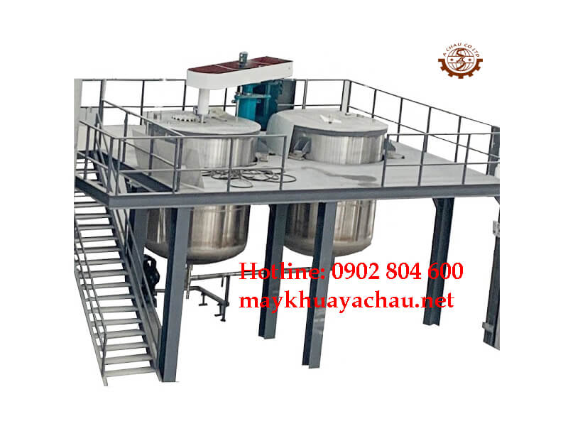 Những yếu tố quyết định giá máy khuấy sơn kết hợp sàn thao tác