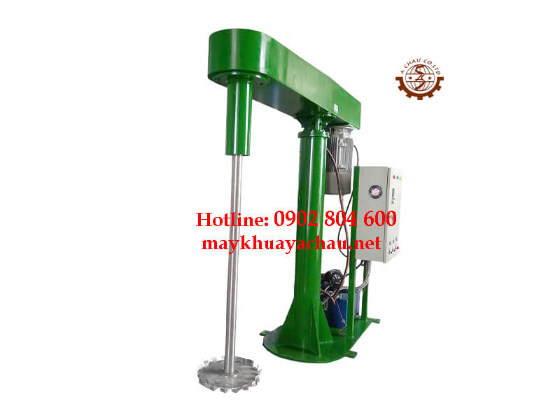Sản xuất sơn bằng máy khuấy tốc độ cao