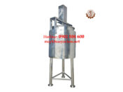 Bồn khuấy gia nhiệt dược phẩm bóng gương 500 lít
