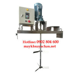 Máy khuấy gá thùng 200 lít khung inox
