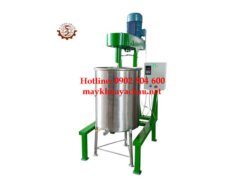Máy khuấy sơn 200 lít kết hợp bồn chứa inox