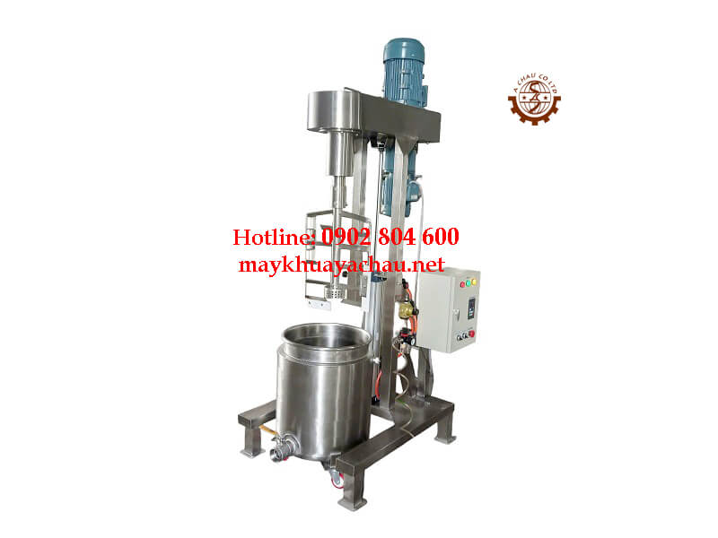 Máy nhũ hóa sốt mayonnaise 50 lít và bồn giải nhiệt