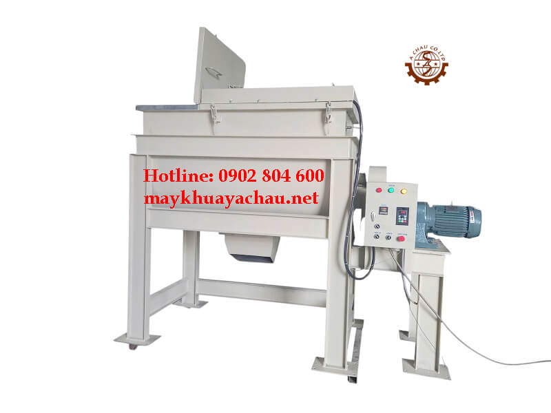 Máy trộn nằm ngang gia nhiệt 500kg
