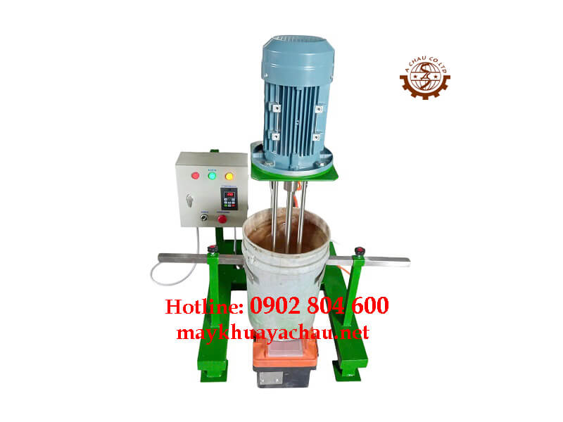 Bên trong máy nghiền bi