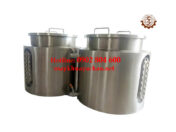 Bồn inox giải nhiệt có kính quan sát