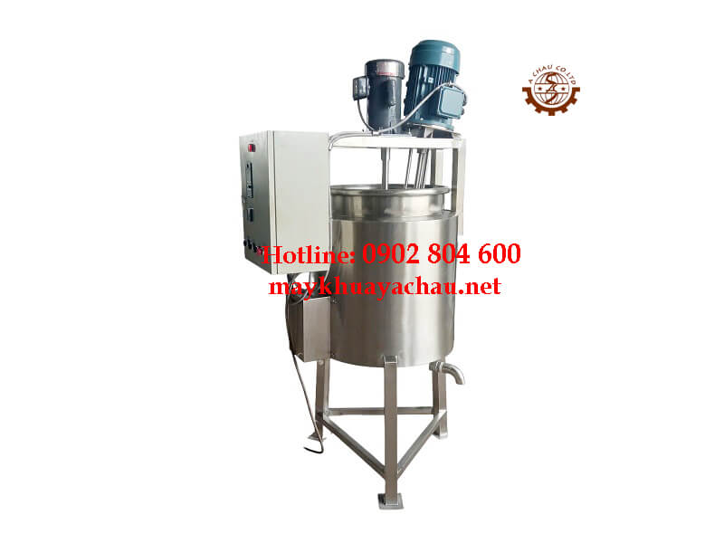 Bồn khuấy đồng hóa gia nhiệt kem tươi 100 lít