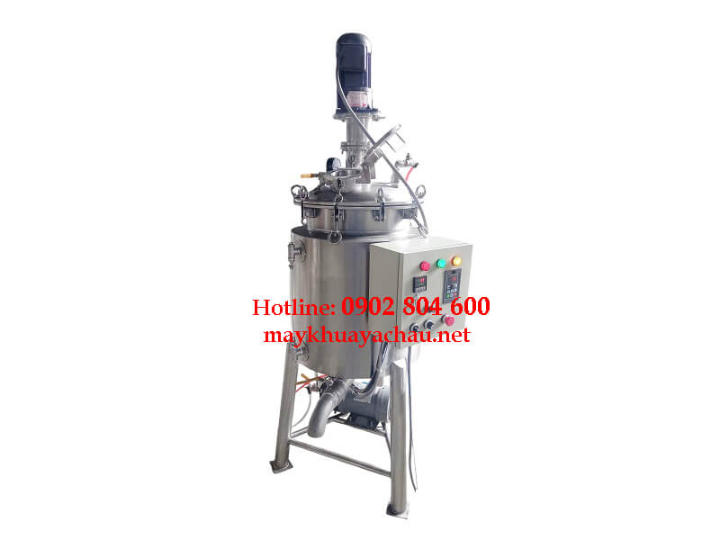 Bồn khuấy gia nhiệt hút chân không 100 lít
