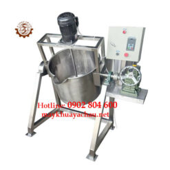 Bồn khuấy giải nhiệt nghiêng thùng đổ liệu