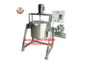 Bồn khuấy hút chân không nghiêng thùng đổ liệu