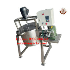 Bồn khuấy inox 304 nghiêng thùng đổ liệu