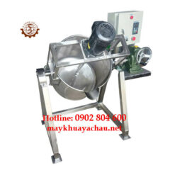 Bồn khuấy inox 316 nghiêng thùng đổ liệu