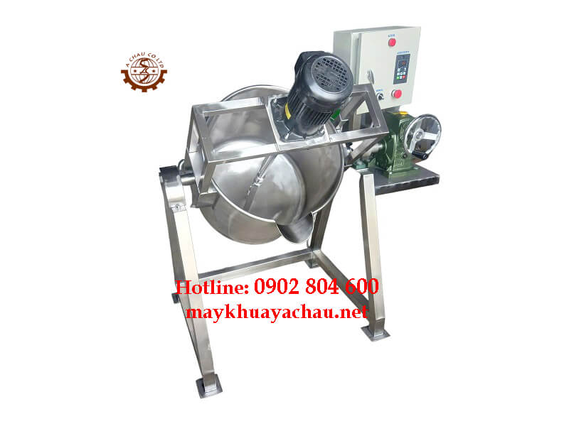 Bồn khuấy inox 316 nghiêng thùng đổ liệu