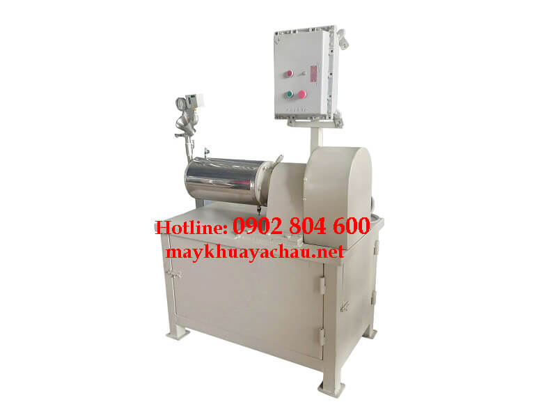 Cấu tạo của máy nghiền bi