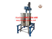 Máy khuấy mỡ bò 300 lít kết hợp bồn chứa inox