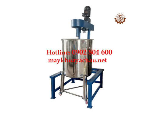 Máy khuấy mỡ bò 300 lít kết hợp bồn chứa inox