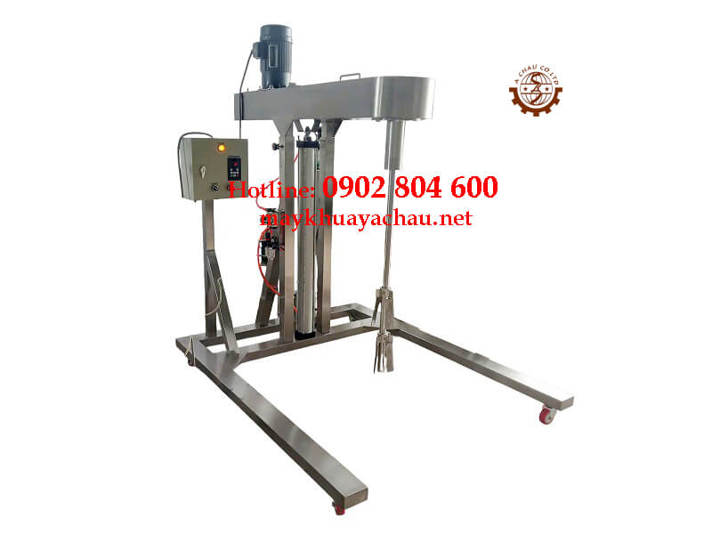 Máy khuấy hóa chất lỏng 1000 lít inox 304