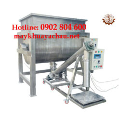 Máy trộn bột kết hợp vít tải lấy liệu