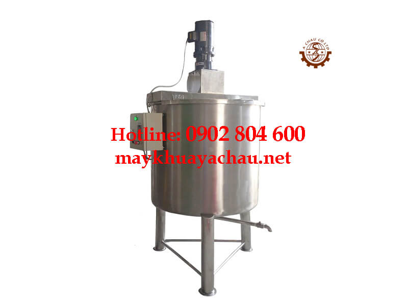 Quy trình sản xuất bồn khuấy sơn