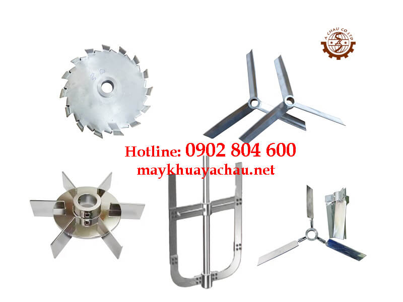 Cánh khuấy được sử dụng trong bồn khuấy sơn