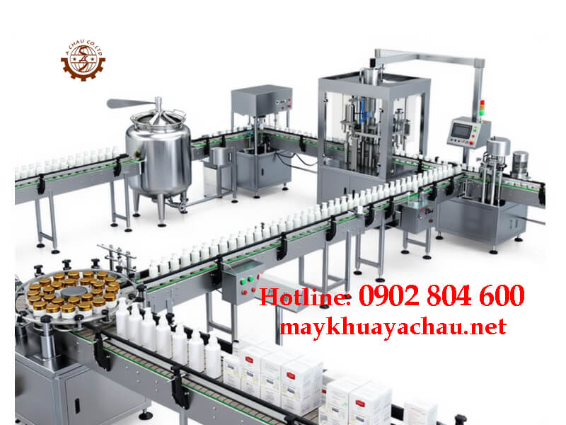 Quy trình sản xuất mỹ phẩm thiên nhien