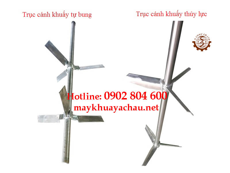 Trục cánh khuấy trong máy khuấy hóa chất