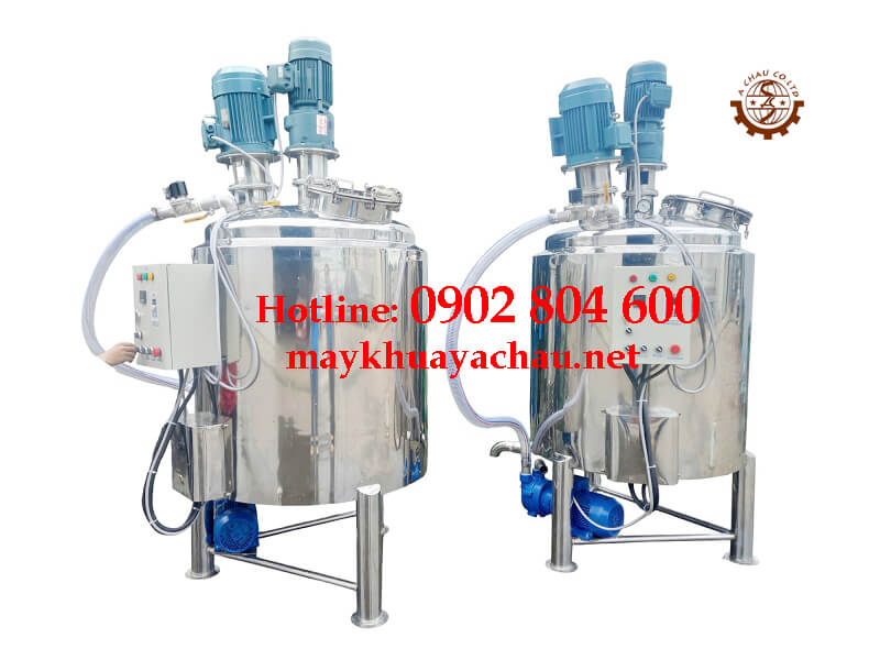 Bồn đồng hóa gia nhiệt chân không 500L