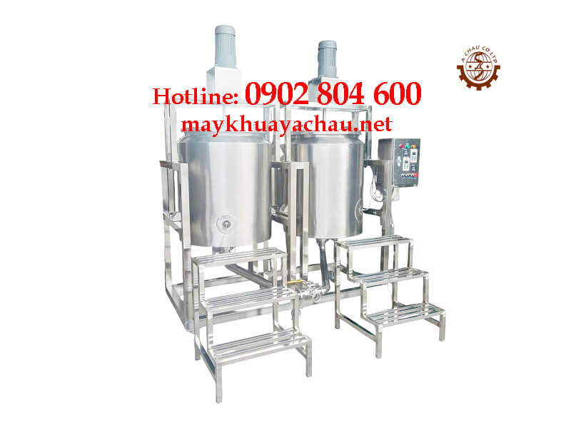 Bồn khuấy gia nhiệt phân bón 500 lít