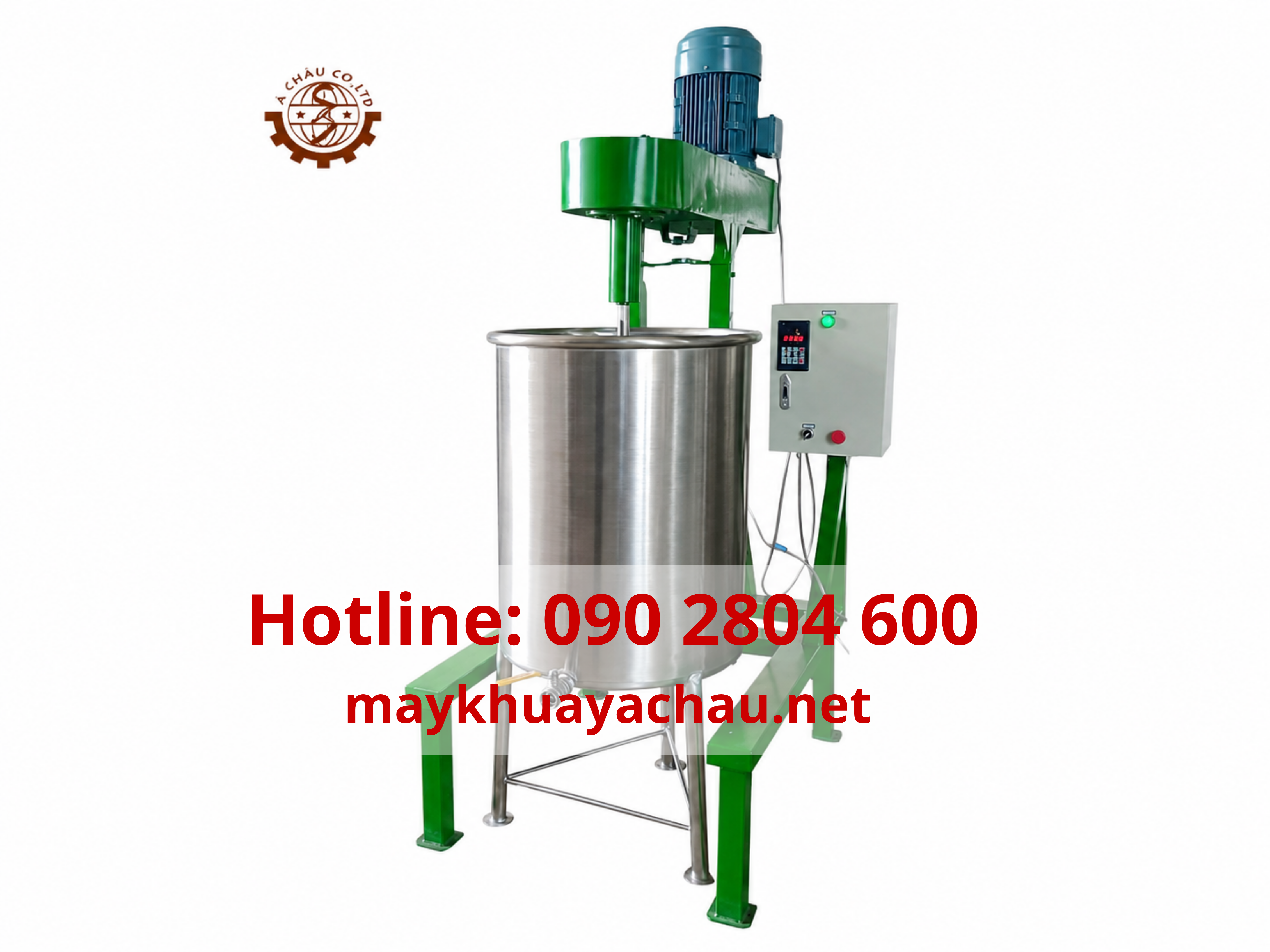 máy khuấy sơn 200 lít kết hợp bồn chứa inox